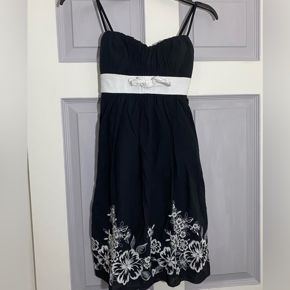 Ruby Rox Floral Embroidered Dress